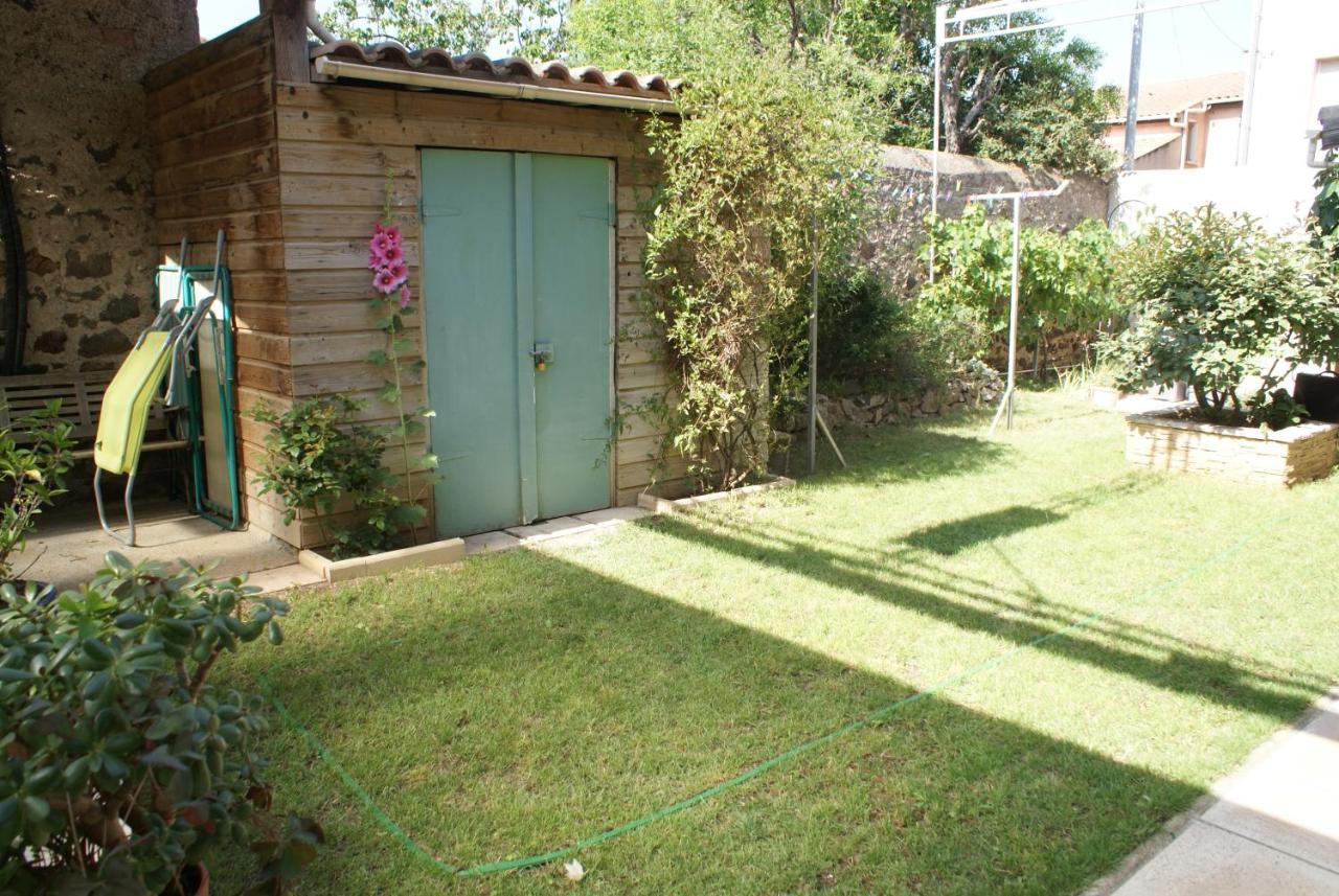 Spacieuse Maison De Village Climatisee Avec Jardin Patio Bessan Bagian luar foto
